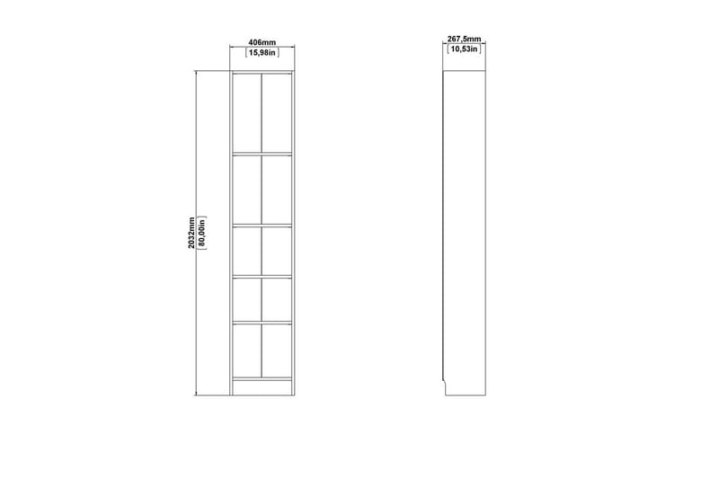 Trysil Hylla 40,6x26,75 cm - Ekstruktur - Förvaring - Hylla - Bokhylla