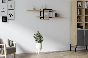 Andifli Vägghylla 120x30 cm - Blå - Förvaring - Hylla - Vägghylla