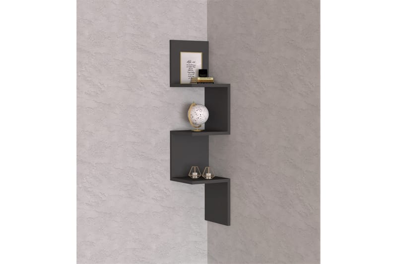 Baghana Vägghylla 25x25 cm - Antracit - Förvaring - Hylla - Vägghylla