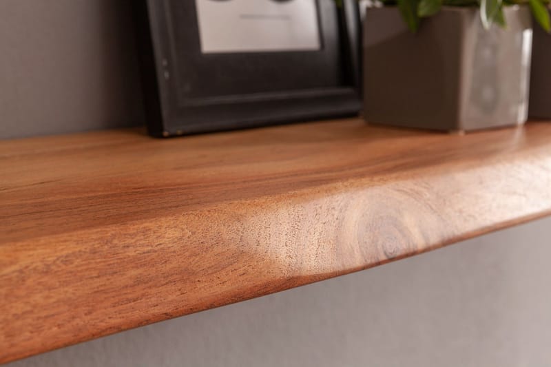 Belleview Vägghylla 80x25 cm - Trä/natur - Förvaring - Hylla - Vägghylla