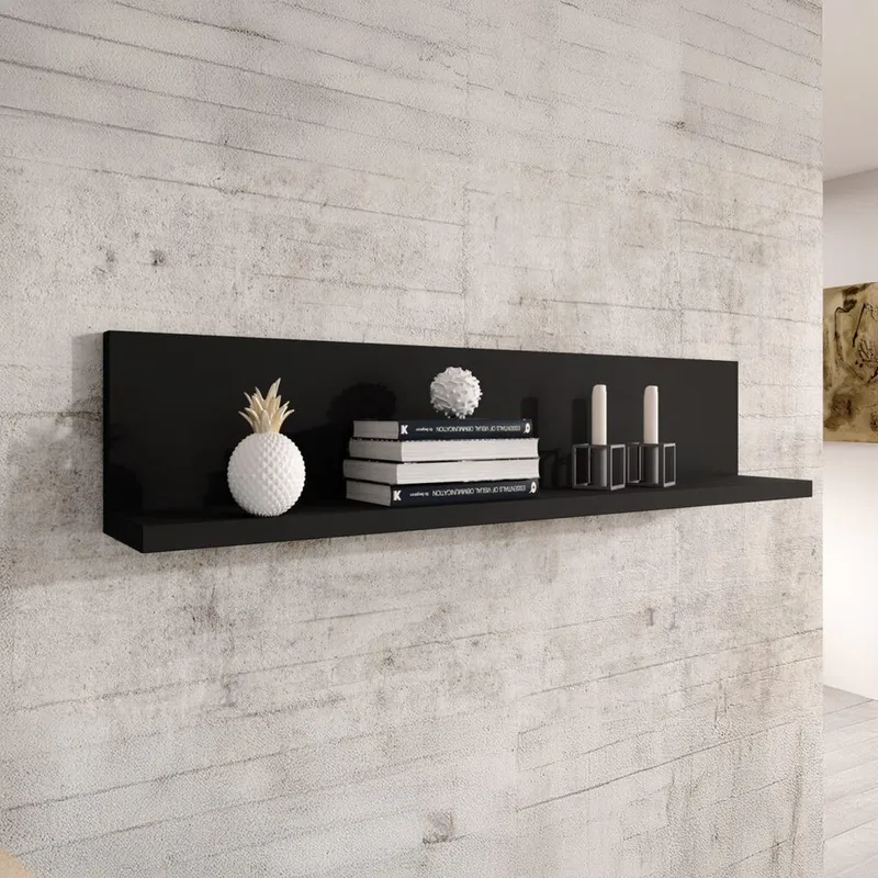 Vägghylla Bota - Svart Supermatt - Förvaring - Hylla - Vägghylla