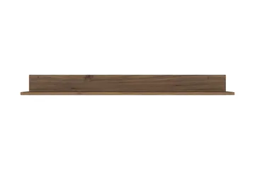Coliandien Vägghylla 13x136 cm - Valnöt - Förvaring - Hylla - Vägghylla