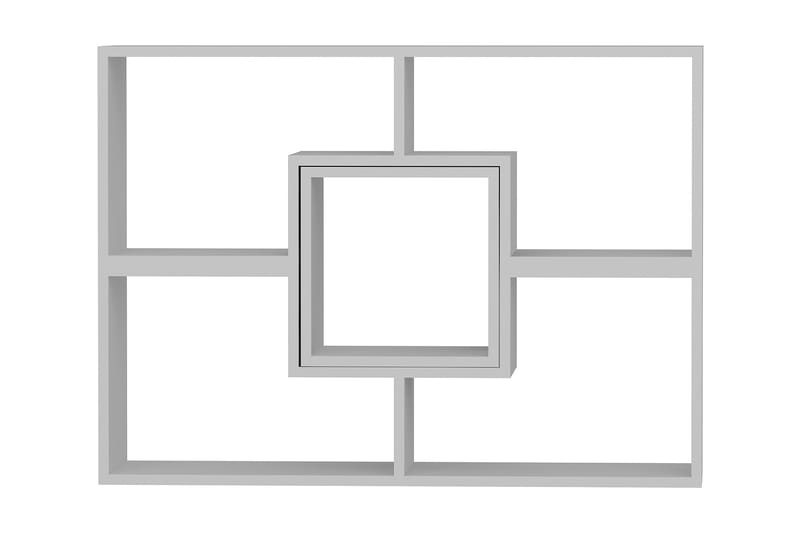Decorotika Bokhylla Låg - Vit - Förvaring - Hylla - Vägghylla