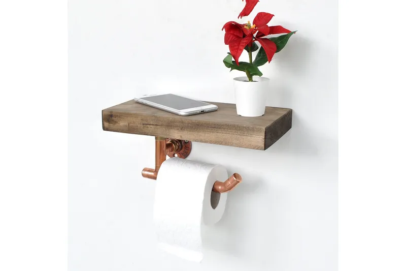 Desgrar Vägghylla 30x15 cm - Guld - Förvaring - Hylla - Vägghylla