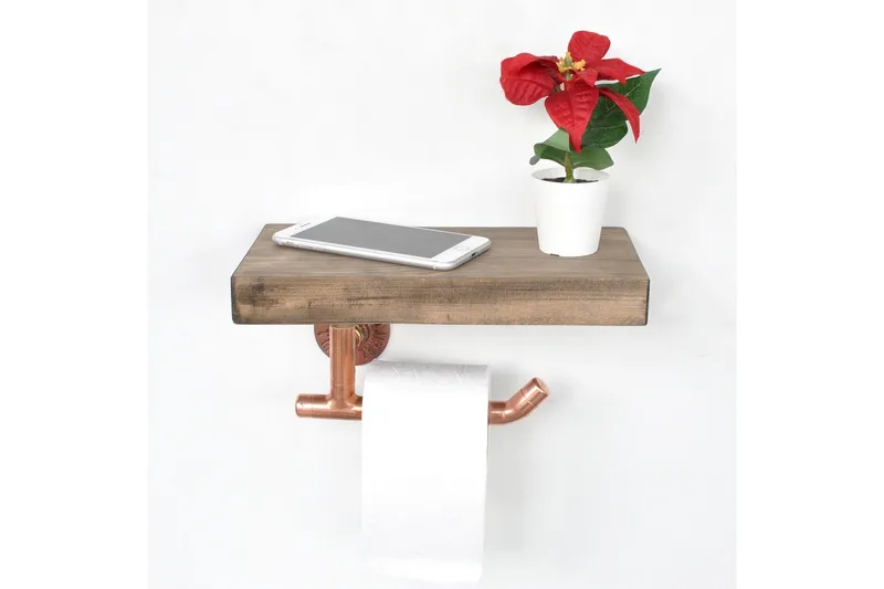 Desgrar Vägghylla 30x15 cm - Guld - Förvaring - Hylla - Vägghylla