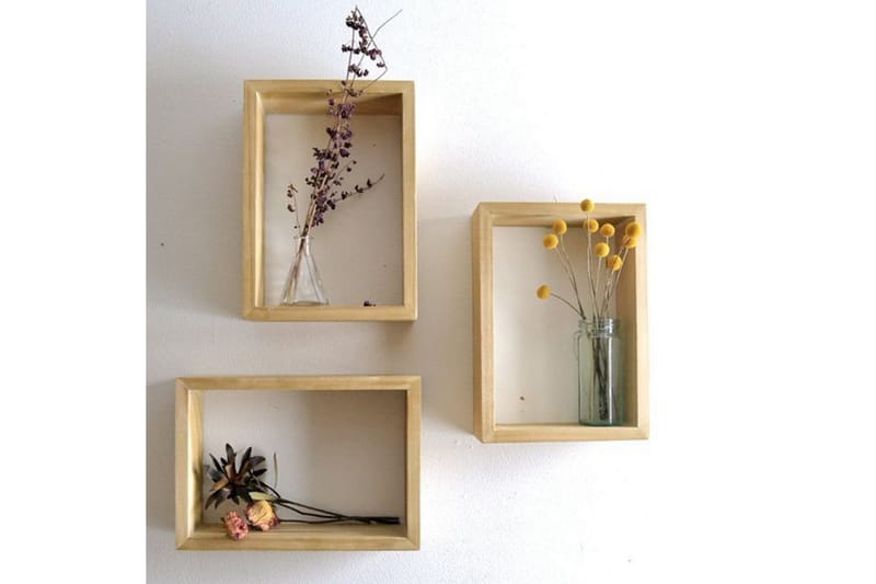 Desgrar Vägghylla 34x24 cm - Grön - Förvaring - Hylla - Vägghylla