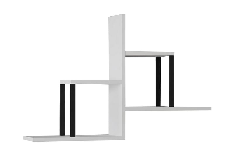 Diannare Vägghylla 20x60 cm 4-pack - Vit - Förvaring - Hylla - Vägghylla