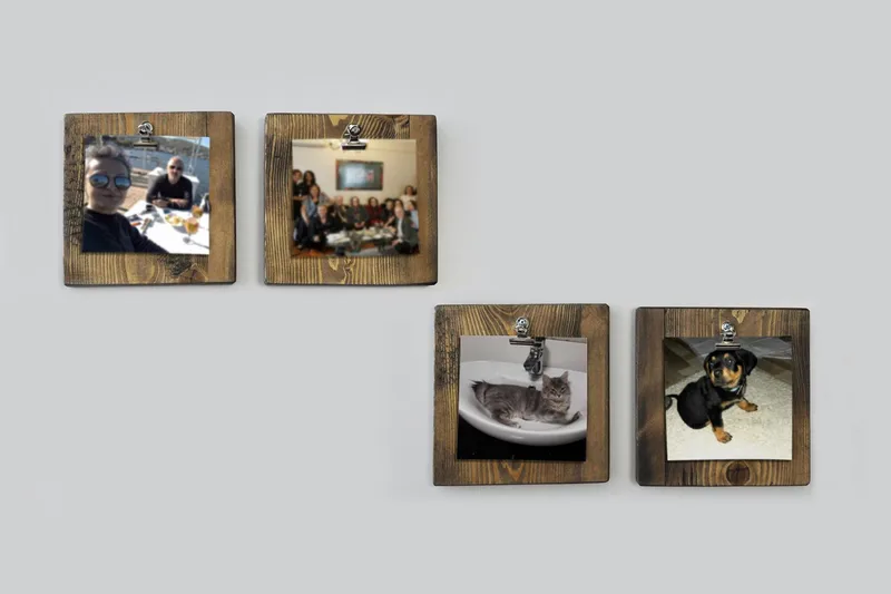 Evila Clipboard - Trä - Förvaring - Hylla - Vägghylla