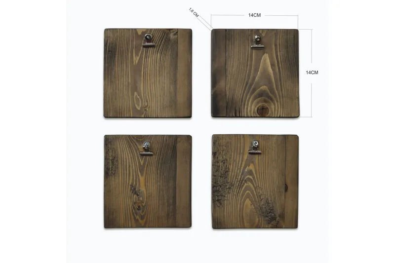 Evila Clipboard - Trä - Förvaring - Hylla - Vägghylla