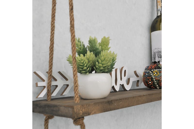 Evila Rephylla Trä - Trä - Förvaring - Hylla - Vägghylla