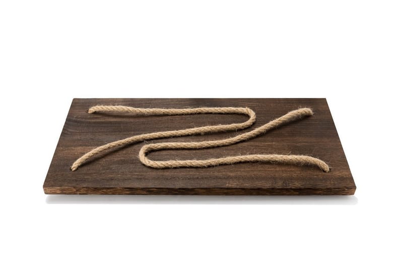 Evila Vägghylla Rep - Brun - Förvaring - Hylla - Vägghylla