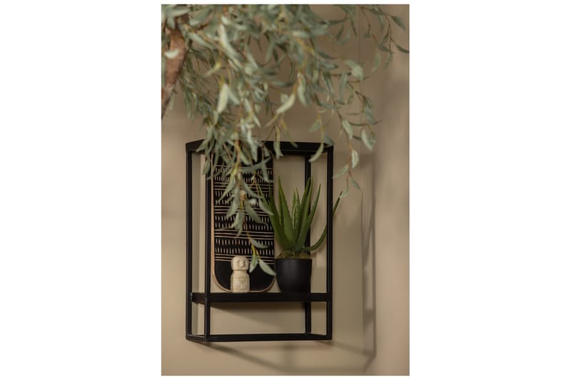Febe Vägghylla 40x60 cm - Svart - Förvaring - Hylla - Vägghylla