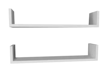 Furny Home Vägghylla 63 cm - Vit - Förvaring - Hylla - Vägghylla