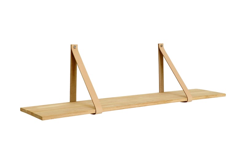 Galar Vägghylla 20x100 cm, Vit