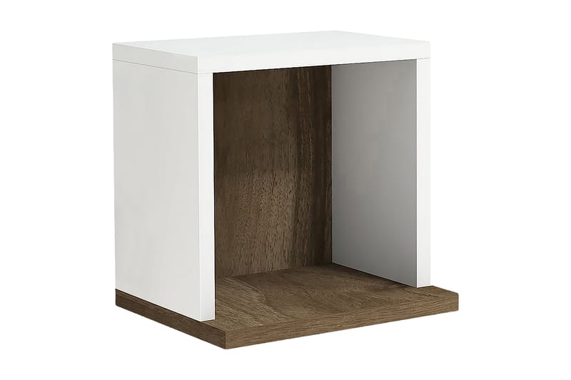 Gersby Vägghylla 30 cm - Vit/Brun - Förvaring - Hylla - Vägghylla