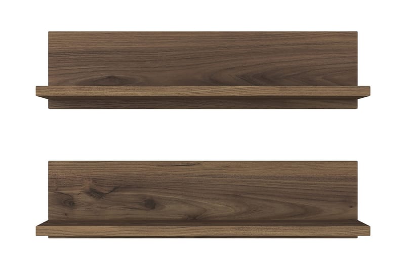 Herleride Vägghylla 13x60 cm - Valnöt - Förvaring - Hylla - Vägghylla