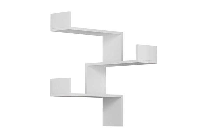 Homitis Vägghylla - Vit - Förvaring - Hylla - Vägghylla