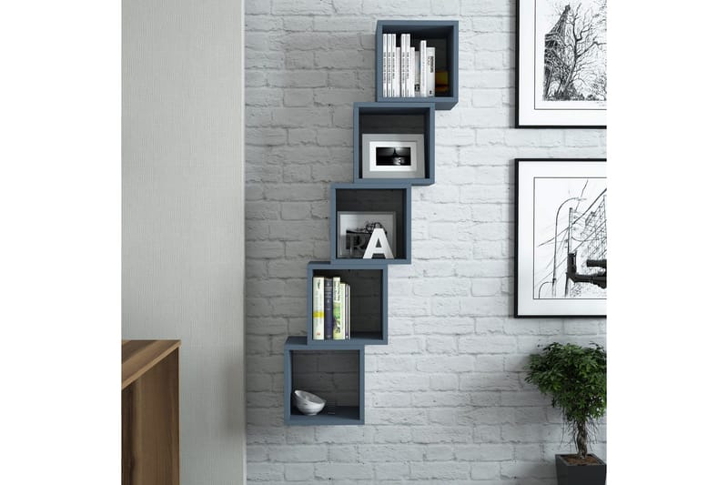 Hovdane Vägghylla 30 cm - Blå - Förvaring - Hylla - Vägghylla