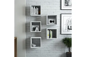 Hovdane Vägghylla 30 cm - Vit - Förvaring - Hylla - Vägghylla