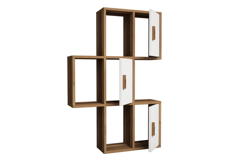 Hovdane Vägghylla 75 cm - Brun/Vit - Förvaring - Hylla - Vägghylla