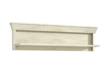 Hurlston Vägghylla 123 cm - Vit - Förvaring - Hylla - Vägghylla