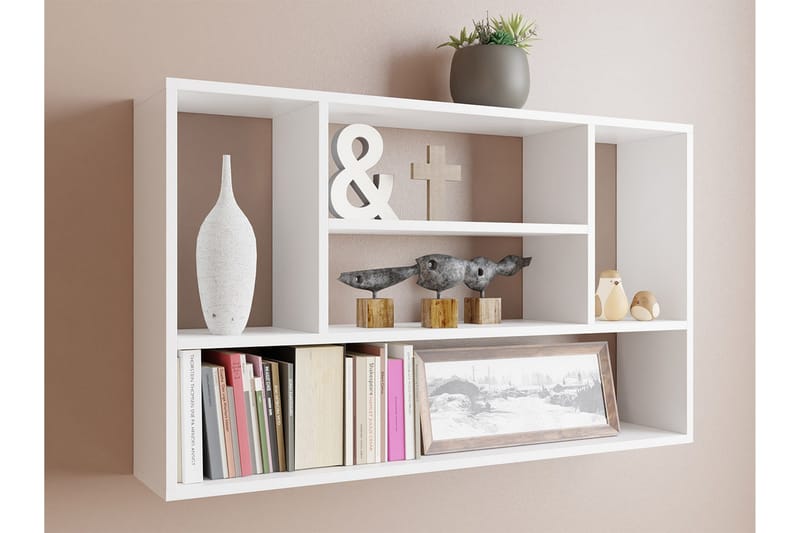 Hylla 100 cm - Vit - Förvaring - Hylla - Vägghylla