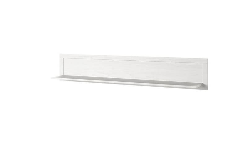 Ivreri Vägghylla 25x177 cm - Vit/Natur - Förvaring - Hylla - Vägghylla