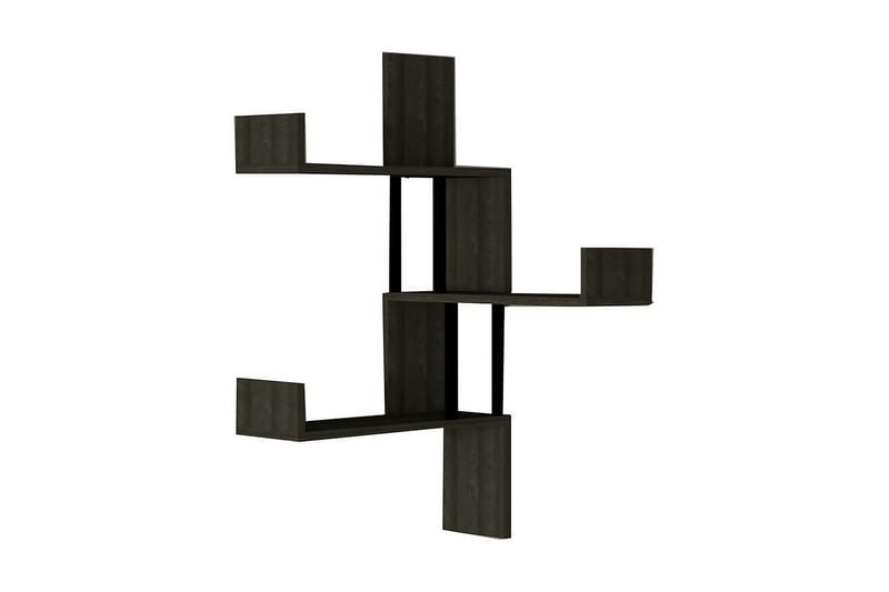 Jacor Vägghylla 20x105 cm 3-pack - Antracit - Förvaring - Hylla - Vägghylla