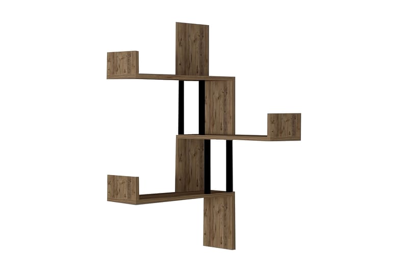 Jacor Vägghylla 20x105 cm 3-pack - Natur - Förvaring - Hylla - Vägghylla
