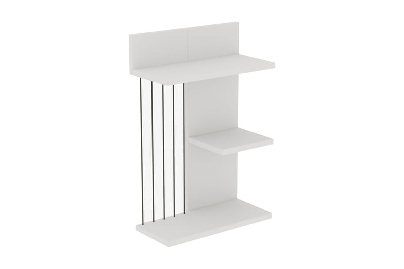 Jaennis Vägghylla 40x19 cm - Vit - Förvaring - Hylla - Vägghylla