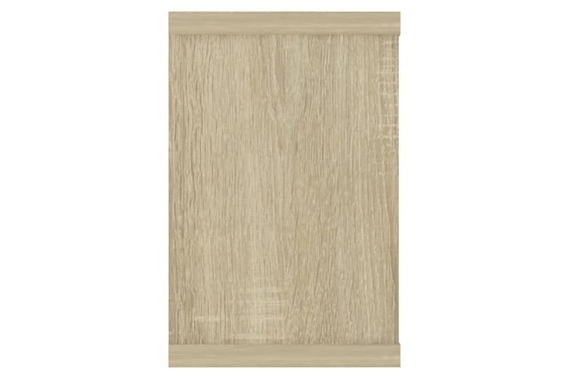 Vägghylla kubformad 6 st sonoma-ek 60x15x23 cm spånskiva - Ek - Förvaring - Hylla - Vägghylla