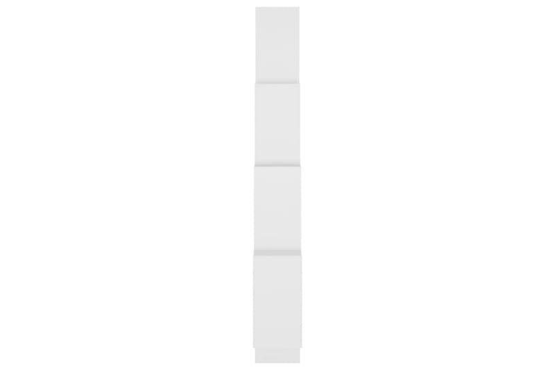 Vägghylla kubformad Vit 90x15x119 cm spånskiva - Vit - Förvaring - Hylla - Vägghylla