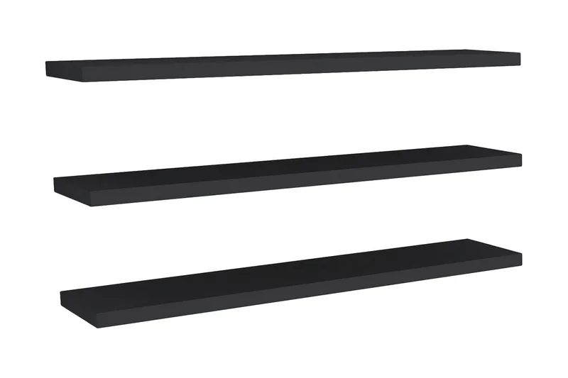 Lakasha Vägghylla 2 cm - Antracit - Förvaring - Hylla - Vägghylla