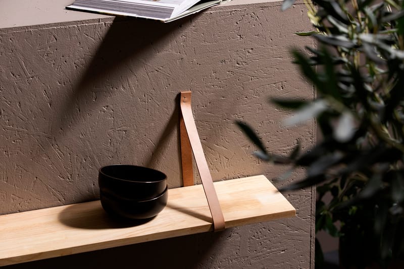 Langvelli Hylla 120 cm - Ek - Förvaring - Hylla - Vägghylla