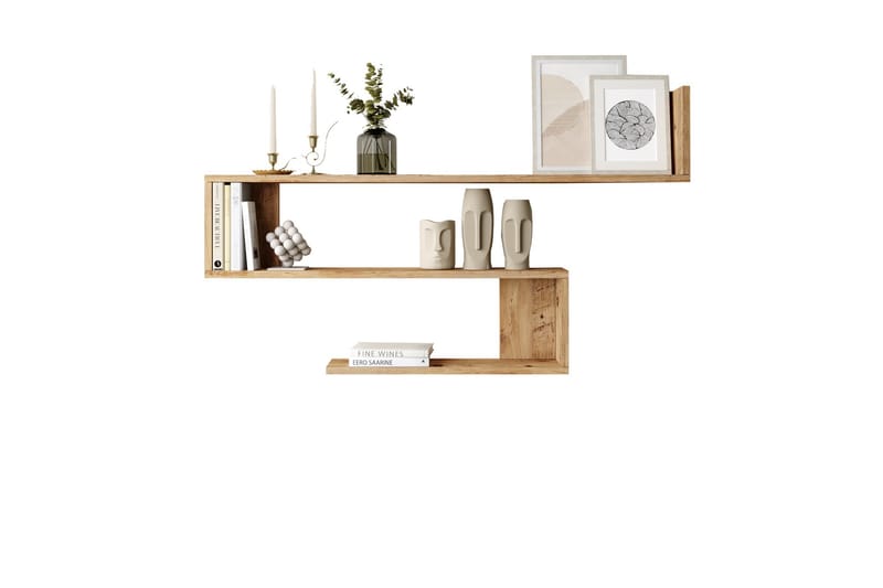 Lefford Vägghylla 120 cm - Brun - Förvaring - Hylla - Vägghylla