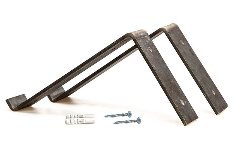 Lilamae Vägghylla 60 cm - Svart/Valnöt - Förvaring - Hylla - Vägghylla