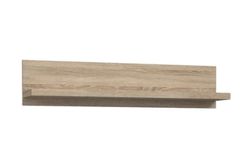 Loannia Vägghylla 22x120 cm - Brun - Förvaring - Hylla - Vägghylla