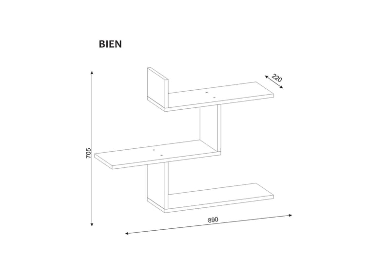Louvrall Vägghylla - Trä - Förvaring - Hylla - Vägghylla