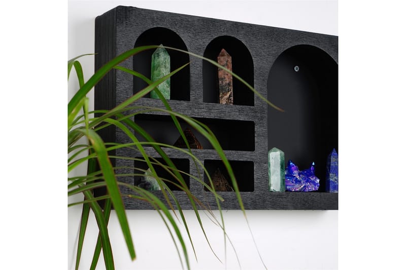 Masatane Vägghylla 35 cm - Svart - Förvaring - Hylla - Vägghylla