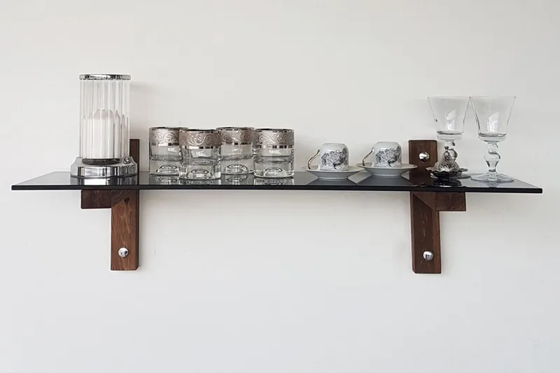 Michaelchristop Vägghylla 85 cm, Valnöt