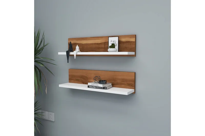 Munni Vägghylla 60 cm - Brun - Förvaring - Hylla - Vägghylla