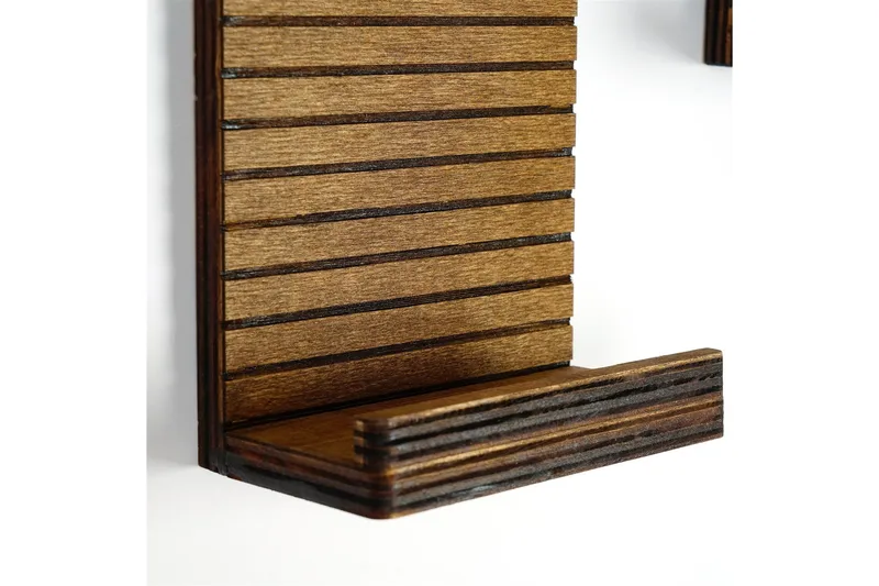 Nagaji Vägghylla 13 cm - Valnöt - Förvaring - Hylla - Vägghylla