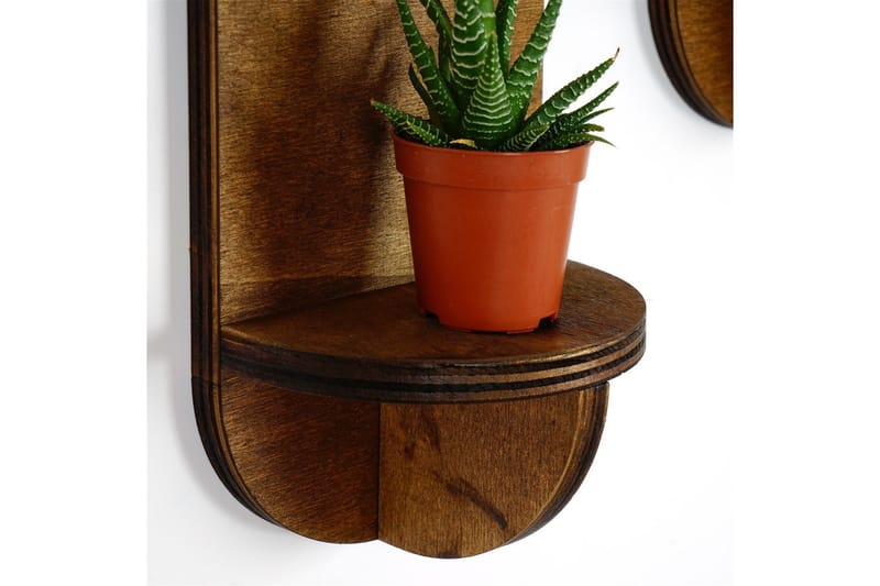 Nagaji Vägghylla 13 cm - Valnöt - Förvaring - Hylla - Vägghylla