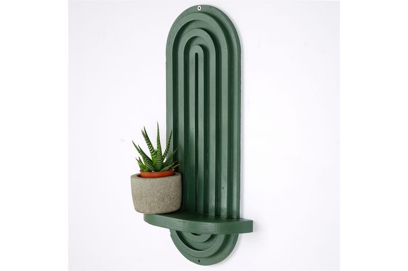 Nagaji Vägghylla 40 cm - Green - Förvaring - Hylla - Vägghylla