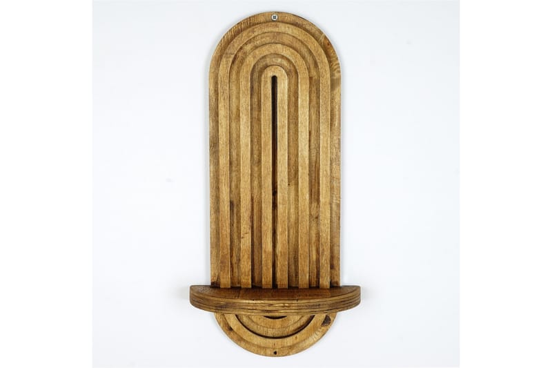 Nagaji Vägghylla 40 cm - Valnöt - Förvaring - Hylla - Vägghylla