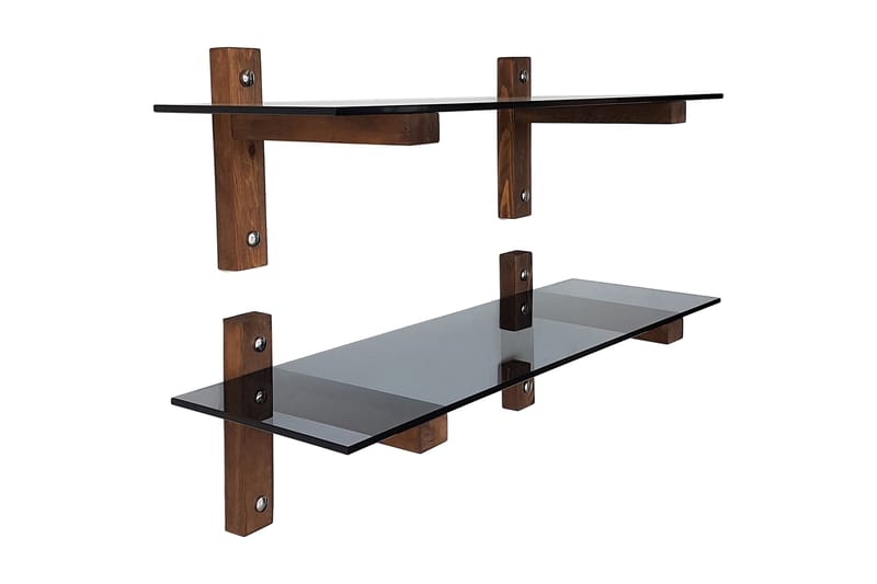 Nelams Vägghylla 85 cm, Valnöt