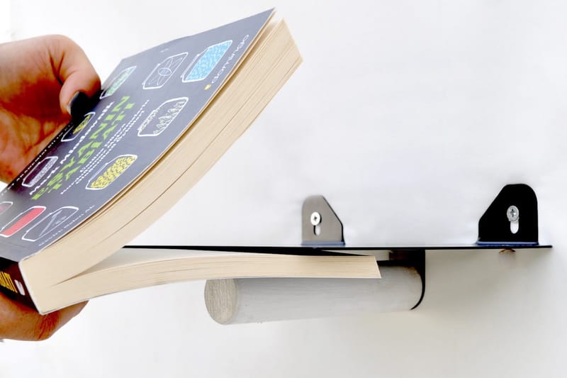 Noke Vägghylla 21 cm - Svart/Vit - Förvaring - Hylla - Vägghylla