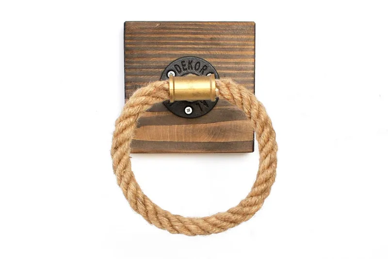 Pukkuri Förvaringsmöbel 14 cm - Brun - Hus & renovering - Kök & bad - Badrum - Badrumstillbehör - Handdukshållare