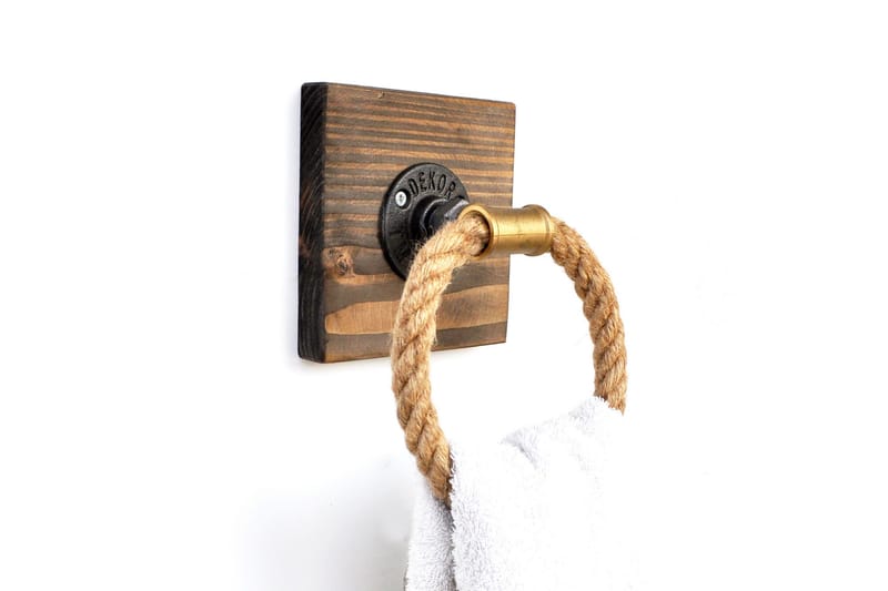 Pukkuri Förvaringsmöbel 14 cm - Brun - Hus & renovering - Kök & bad - Badrum - Badrumstillbehör - Handdukshållare