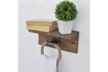 Pukkuri Förvaringsmöbel 30 cm - Brun - Förvaring - Hylla - Vägghylla
